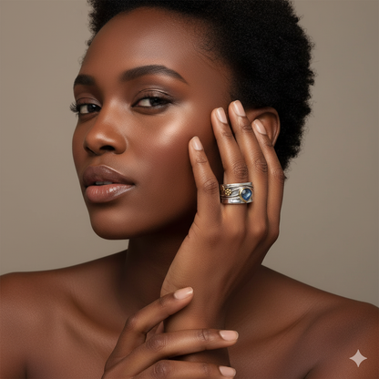 AZURE DREAM VINTAGE RING