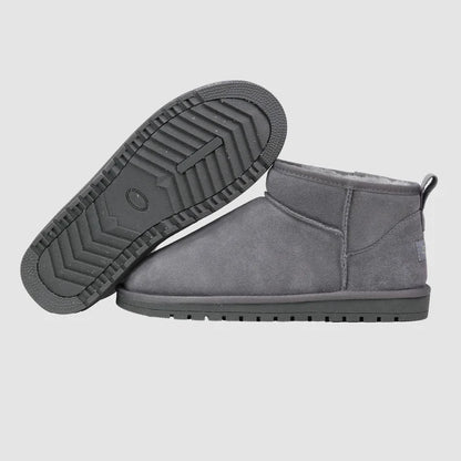 WINTER WARM FLAT PADDED ANKLE SNOW BOOTS – COZY, DURABLE & STYLISH