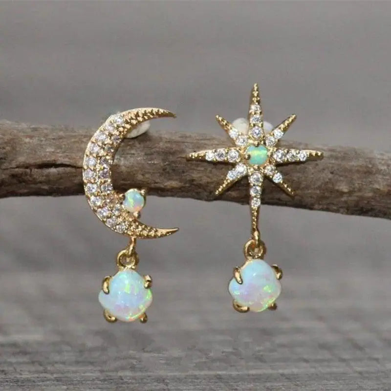 LUNAR GLOW OPAL EARRINGS