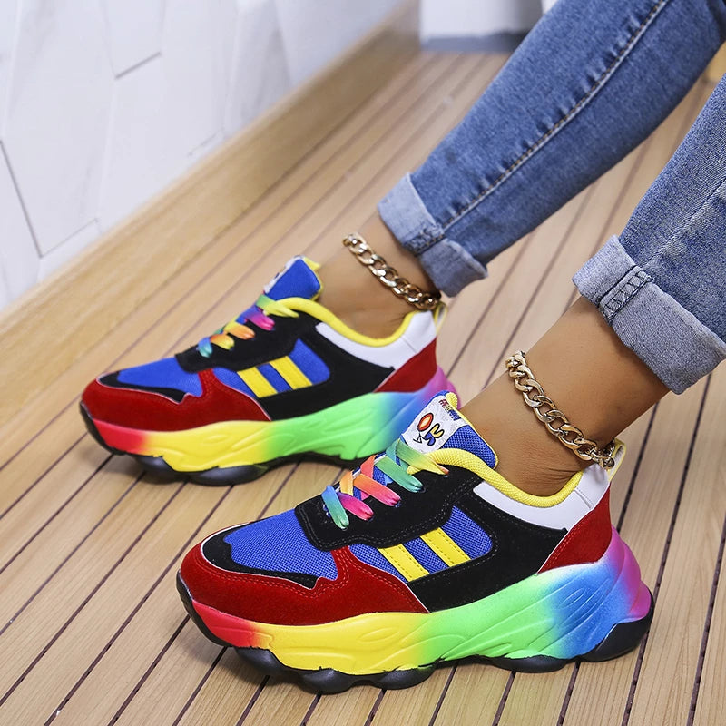 PREMIUM RAINBOW ORTHOPEDIC SNEAKERS - AUSTRALIA BEST SELLER