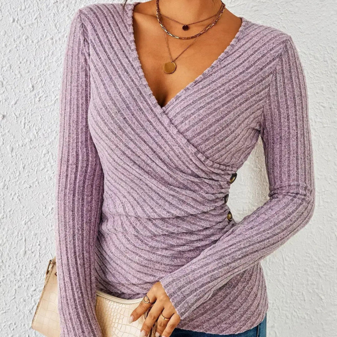 MADELEINE™ | TUMMY-TUCKING LONG SLEEVE TOP