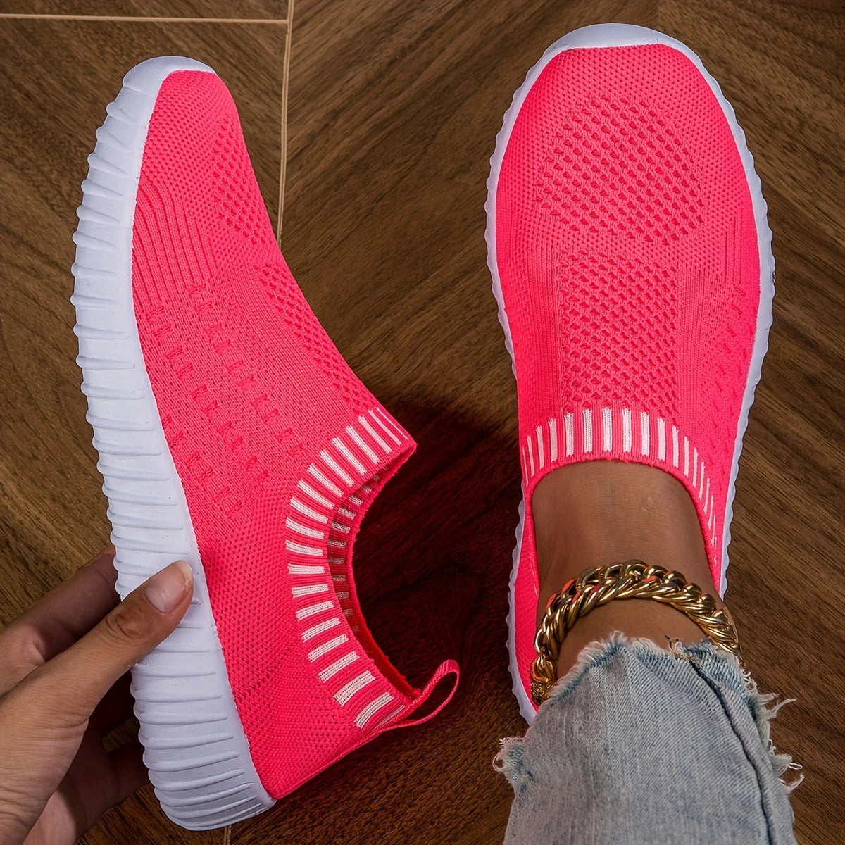BELLE™ BREATHABLE KNIT ORTHOPEDIC SNEAKERS