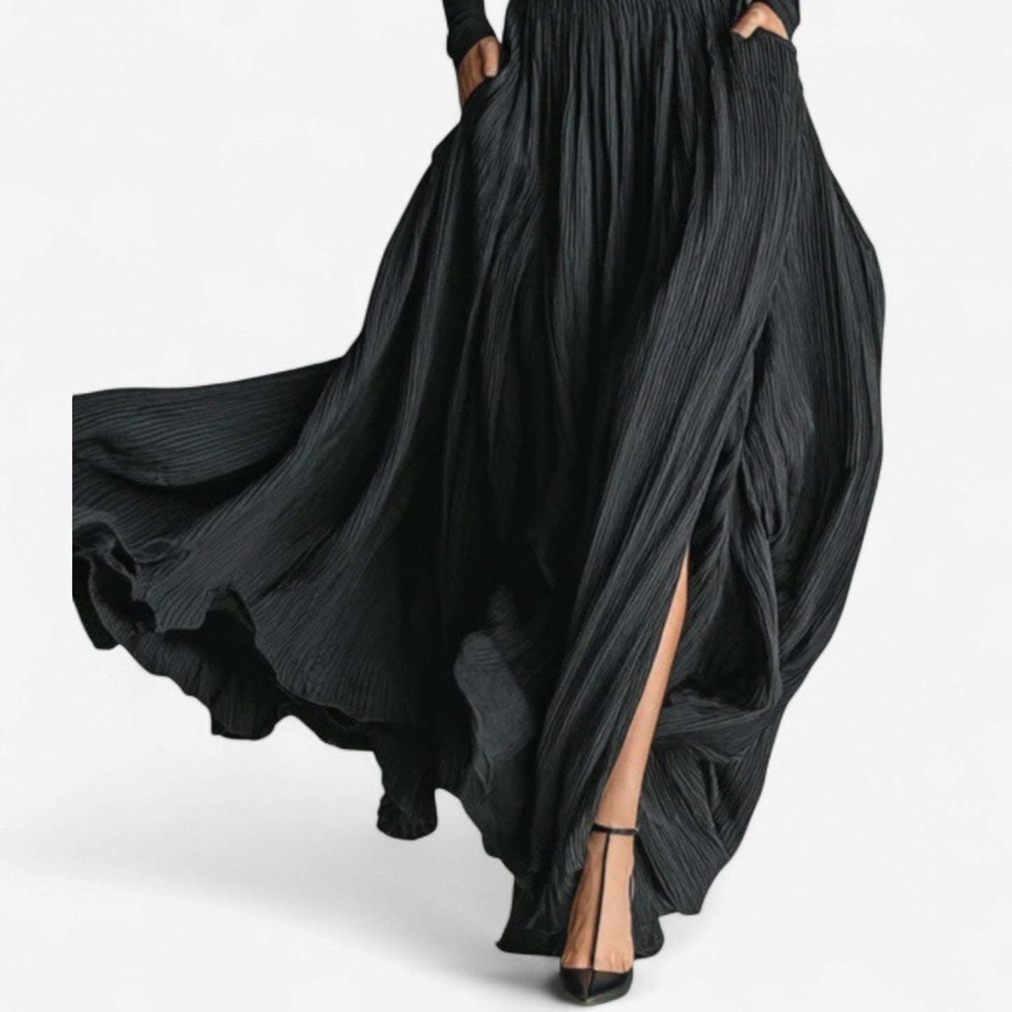 RAQUEL™ | HIGH-WAIST MAXI DRESS