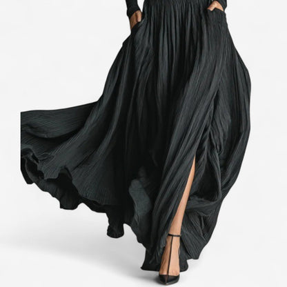 RAQUEL™ | HIGH-WAIST MAXI DRESS