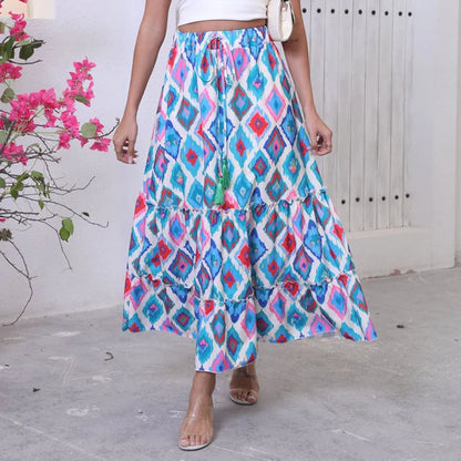 SOLÉA™ BOHO MAXI SKIRT