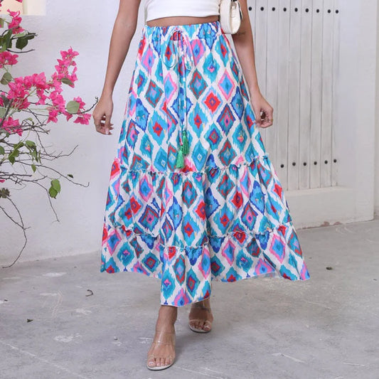 SOLÉA™ BOHO MAXI SKIRT