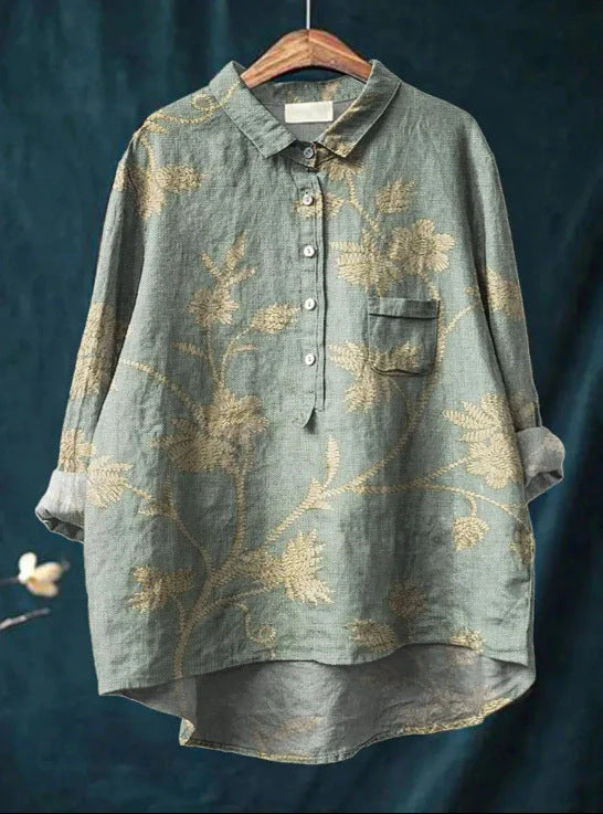 ELLE™ | VINTAGE FLORAL BLOUSE