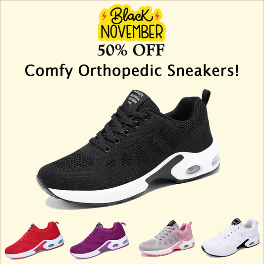 PREMIUM ORTHOPEDIC SNEAKERS WITH ARCH SUPPORT 🎁 NOVEMBER SALE