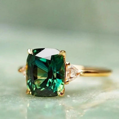 MONISOLA™ SQUARE EMERALD RING