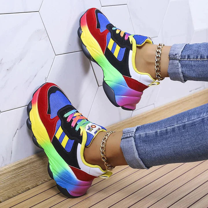 PREMIUM RAINBOW ORTHOPEDIC SNEAKERS - AUSTRALIA BEST SELLER