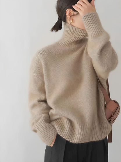 Yeke - Cozy Turtleneck Sweater