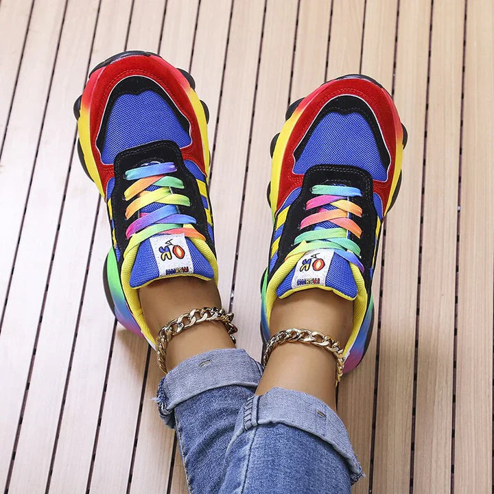 PREMIUM RAINBOW ORTHOPEDIC SNEAKERS - AUSTRALIA BEST SELLER