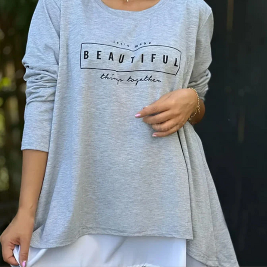 SIENNA™ | DUAL COMFORT LAYERED TEE
