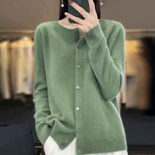 LARA™ | MERINO WOOL CARDIGAN