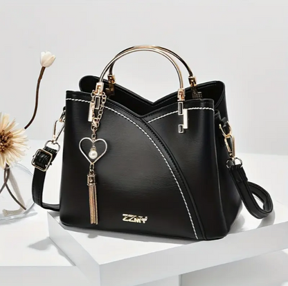 SOPHIA™ CHIC METAL TASSEL HANDBAG