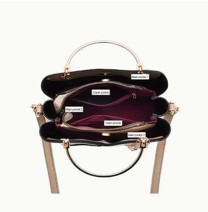 SOPHIA™ CHIC METAL TASSEL HANDBAG