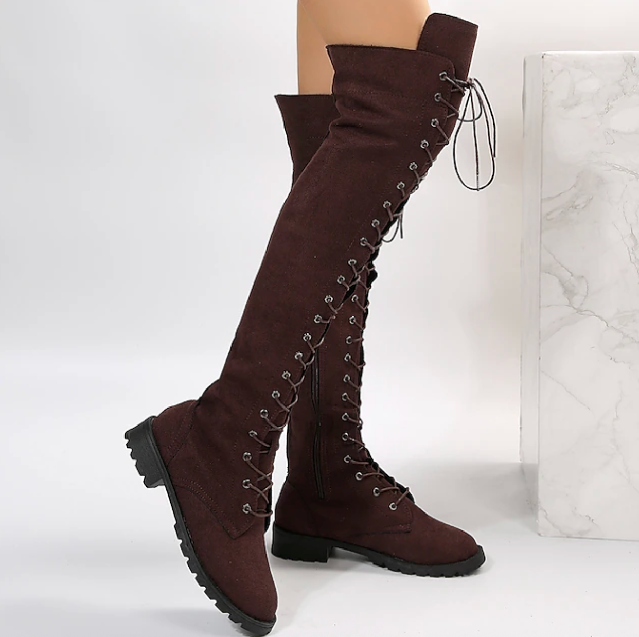 ELYS™ WOMEN'S ELEGANT SUEDE FLAT HEEL BOOTS