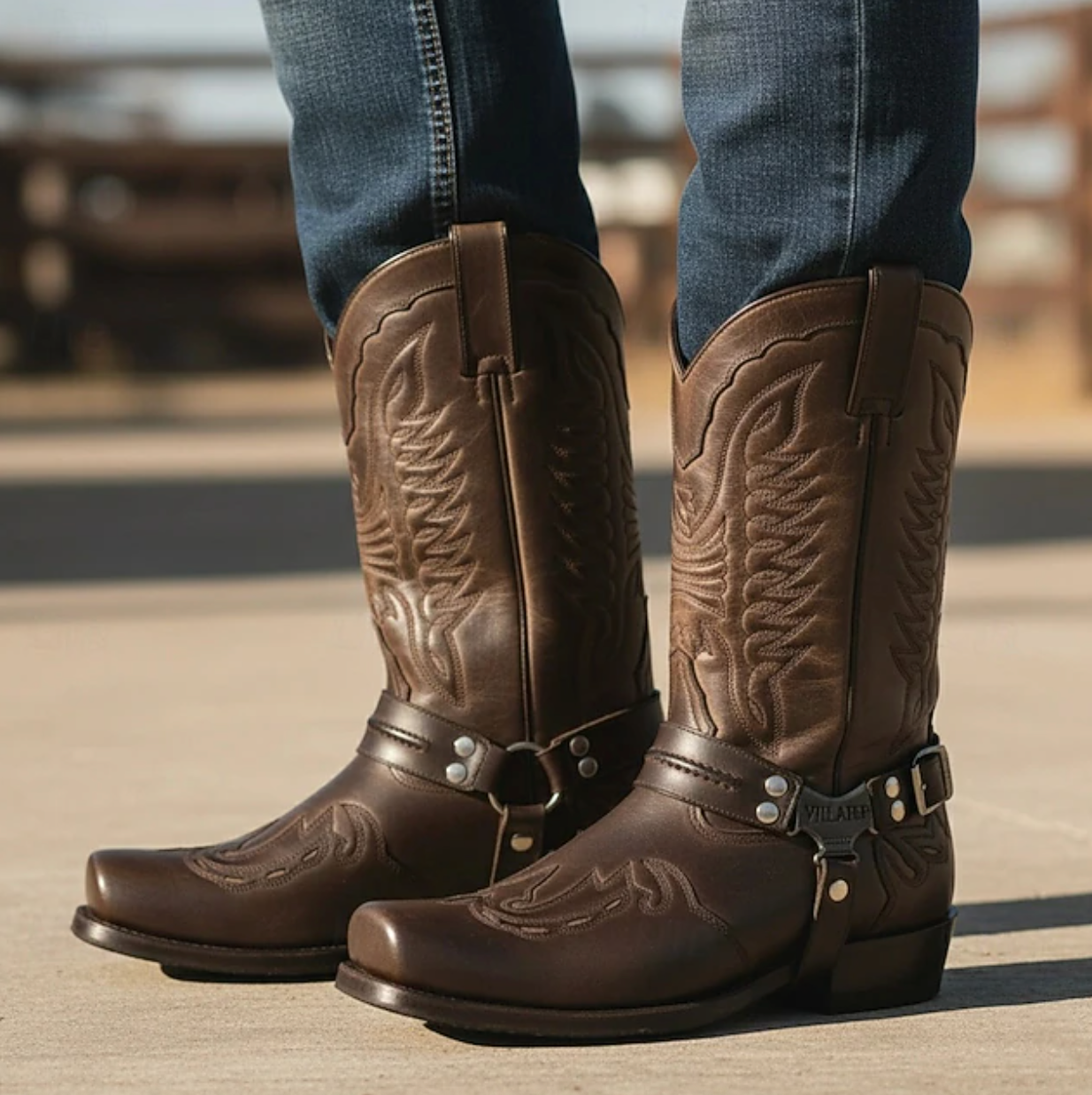 WYATT™ OUTDOOR FASHION WESTERN COWBOY BOOTS