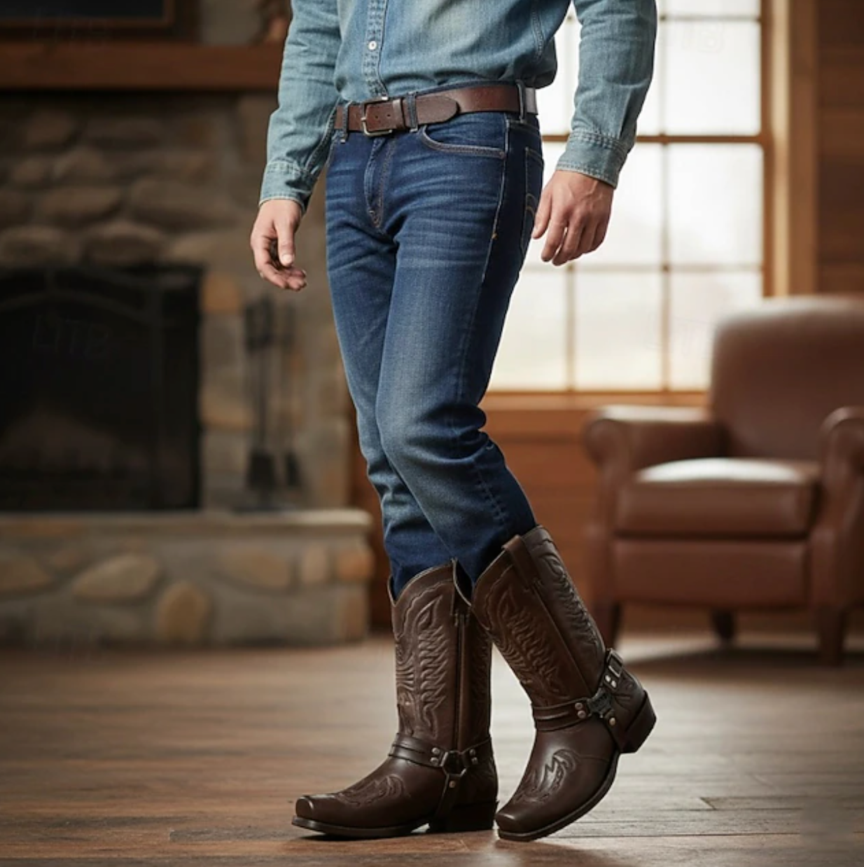 WYATT™ OUTDOOR FASHION WESTERN COWBOY BOOTS