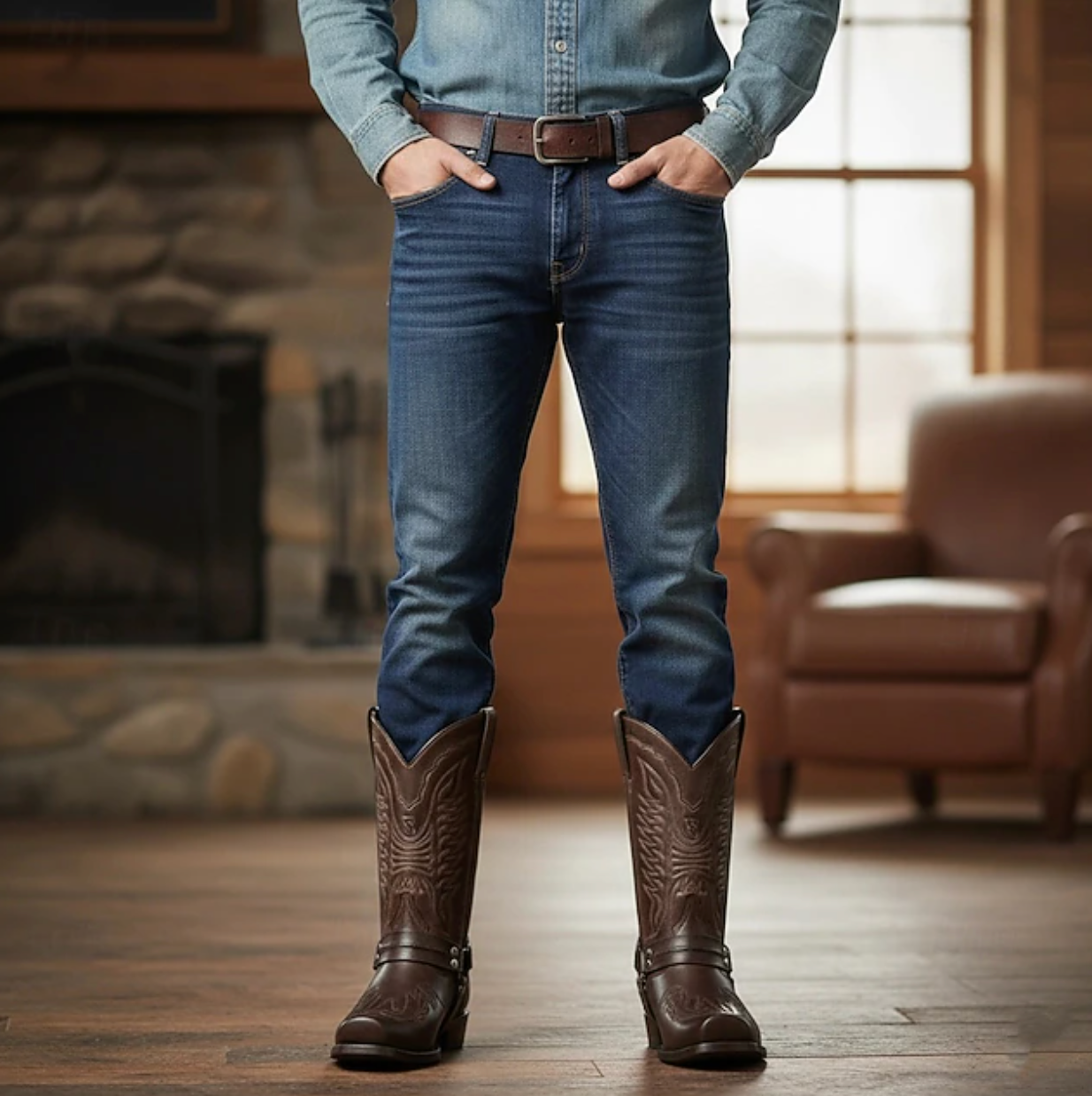 WYATT™ OUTDOOR FASHION WESTERN COWBOY BOOTS