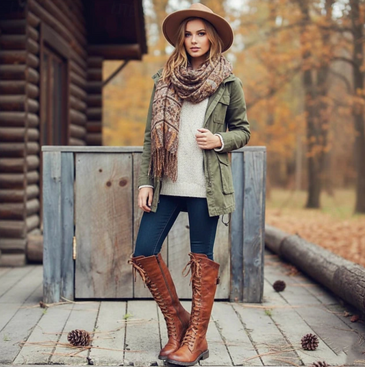 ODESSA™ WOMEN'S KNEE-HIGH EQUESTRIAN STYLE BOOTS