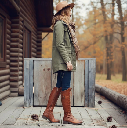 ODESSA™ WOMEN'S KNEE-HIGH EQUESTRIAN STYLE BOOTS