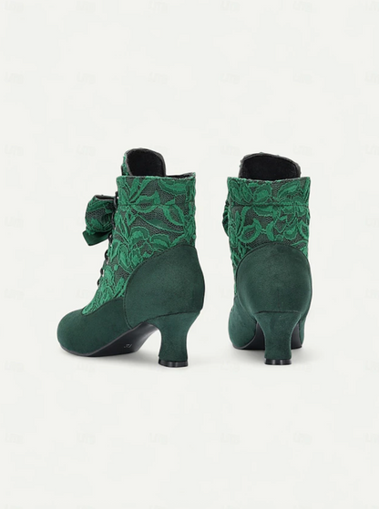 CORDELIA™ WOMEN'S VINTAGE SUEDE LACE-UP BOOTS