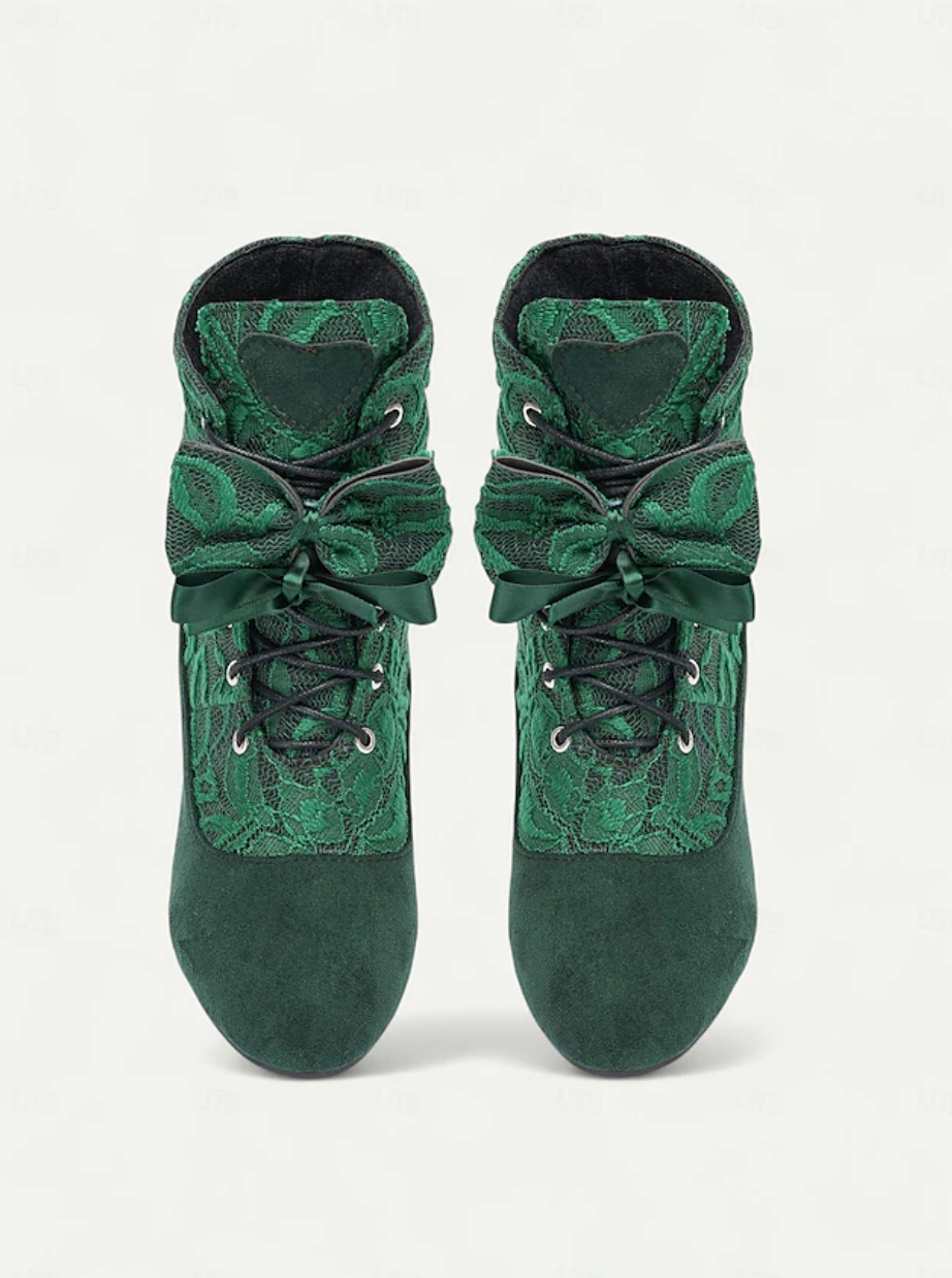 CORDELIA™ WOMEN'S VINTAGE SUEDE LACE-UP BOOTS