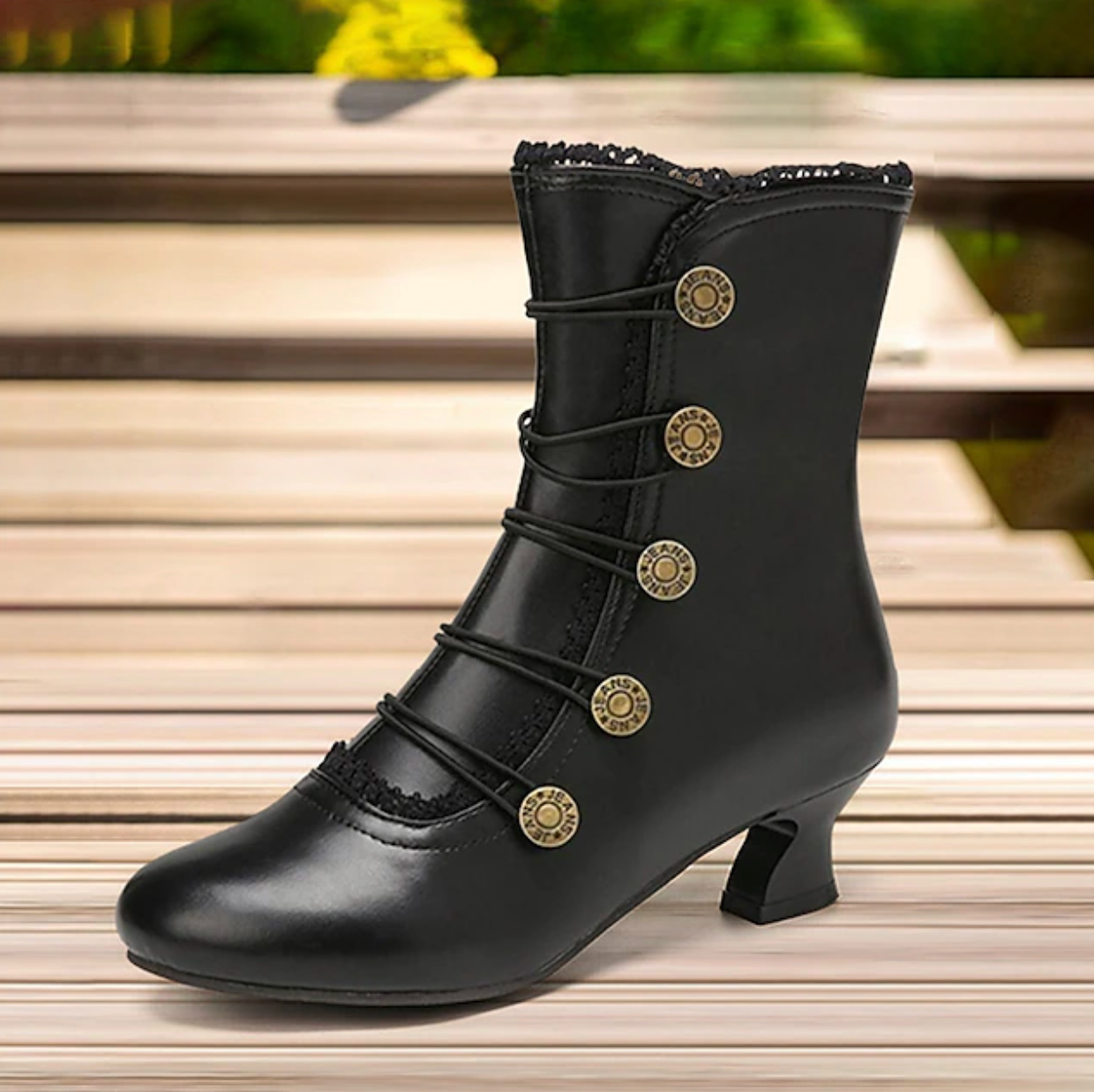 MARLOW™ WOMEN'S VINTAGE SHORT HEEL ANKLE BOOTS