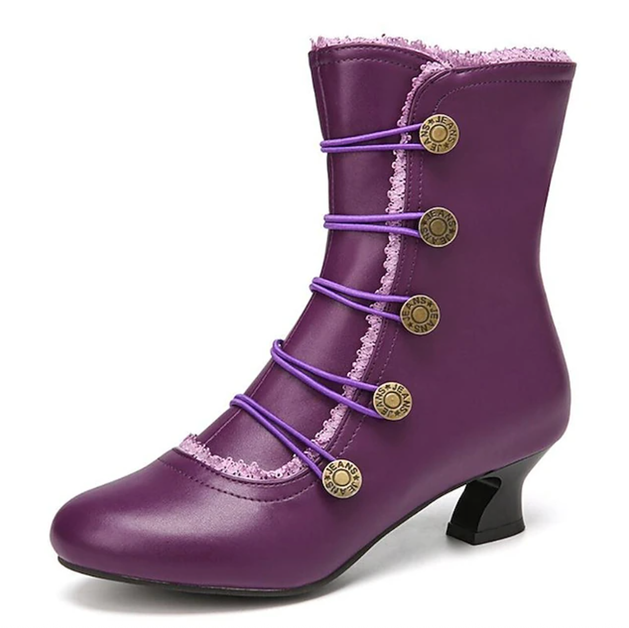MARLOW™ WOMEN'S VINTAGE SHORT HEEL ANKLE BOOTS