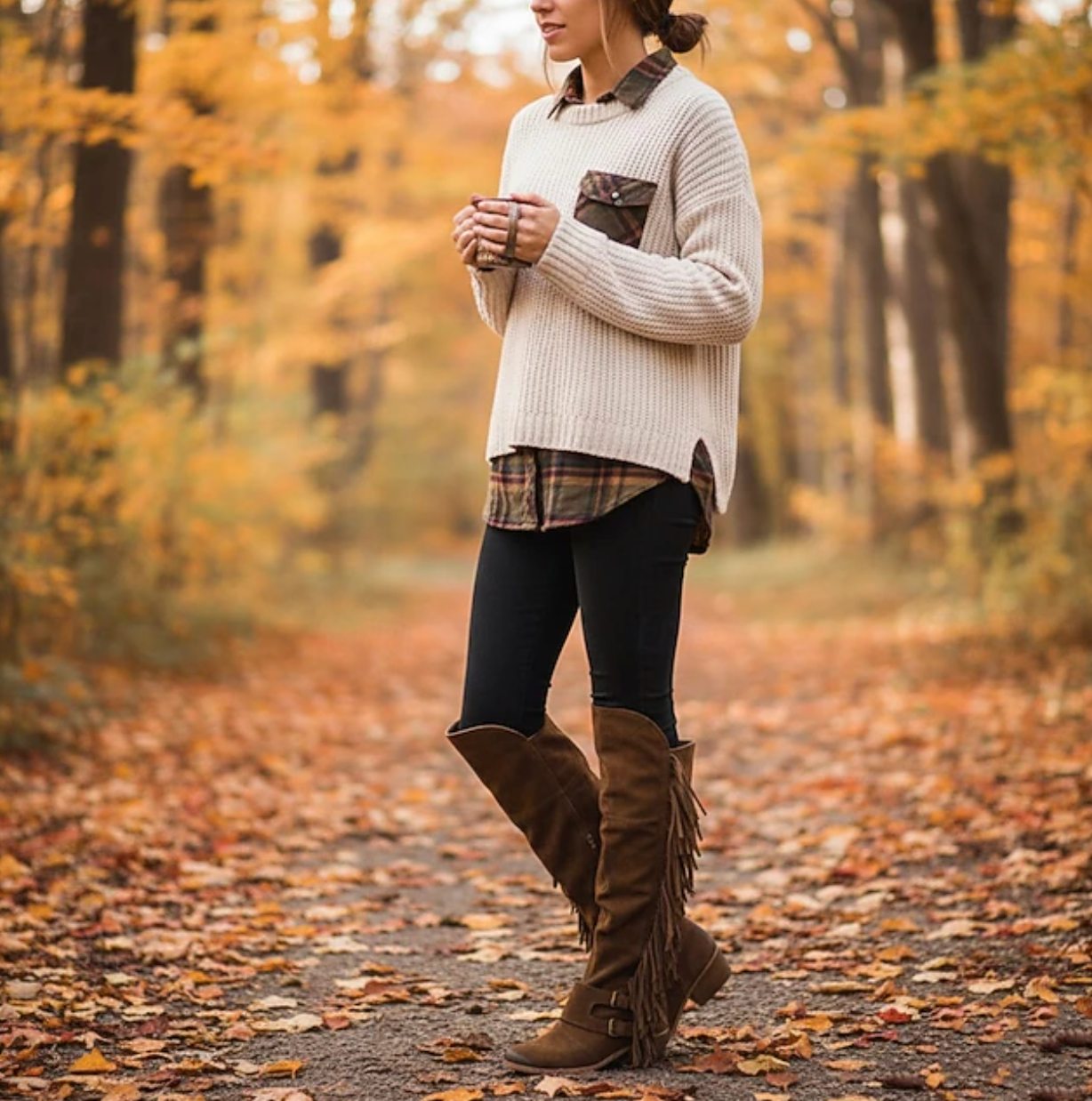 MONTANA™ WOMEN'S KNEE-HIGH BUCKLE STRAP WESTERN BOOTS