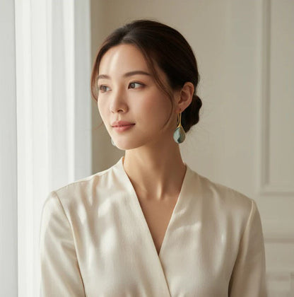 CELESTE CRYSTAL DROP EARRINGS