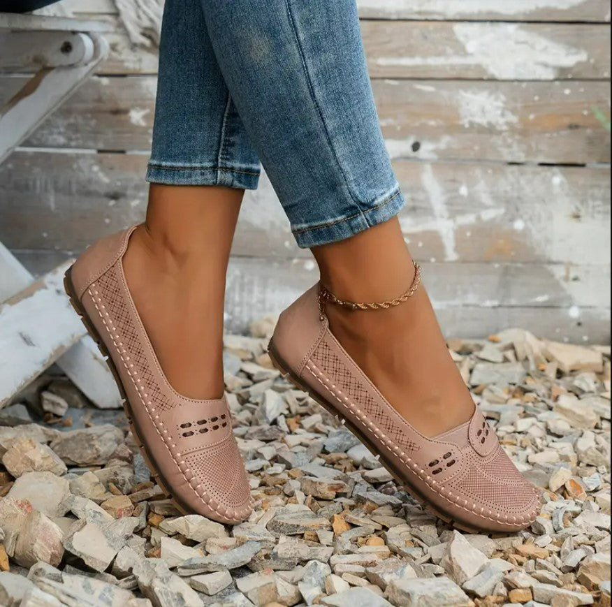 LORA™ VINTAGE COMFY SLIP-ON LOAFERS