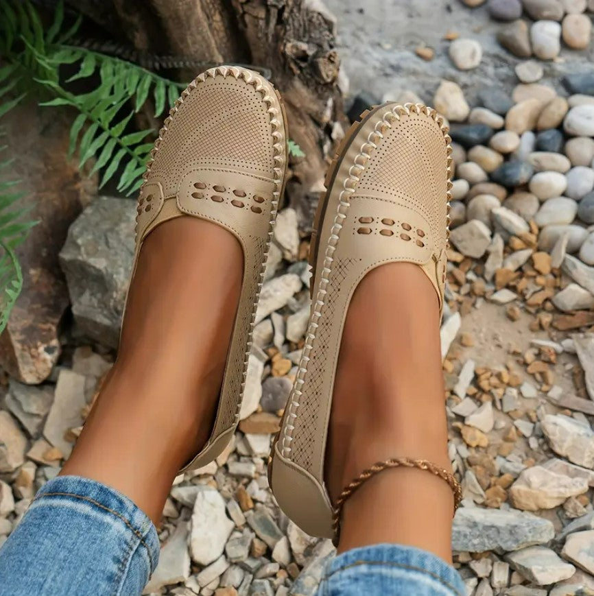 LORA™ VINTAGE COMFY SLIP-ON LOAFERS