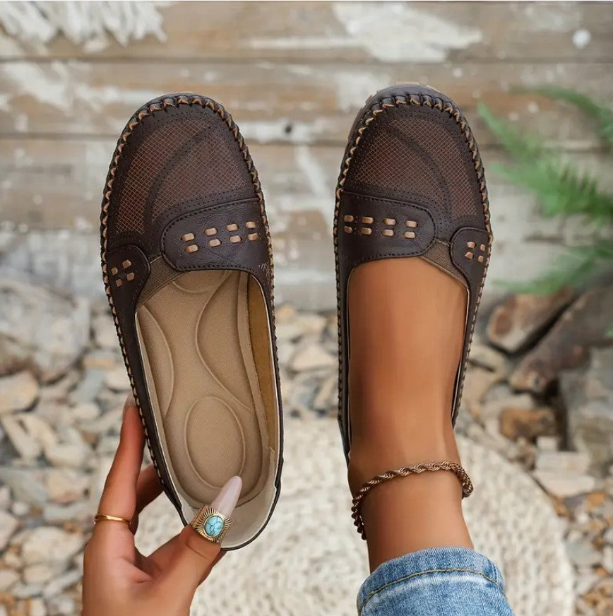 LORA™ VINTAGE COMFY SLIP-ON LOAFERS