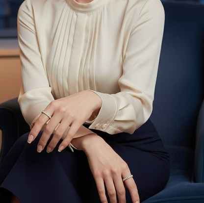 BORIS™ GOLD PEARL RING