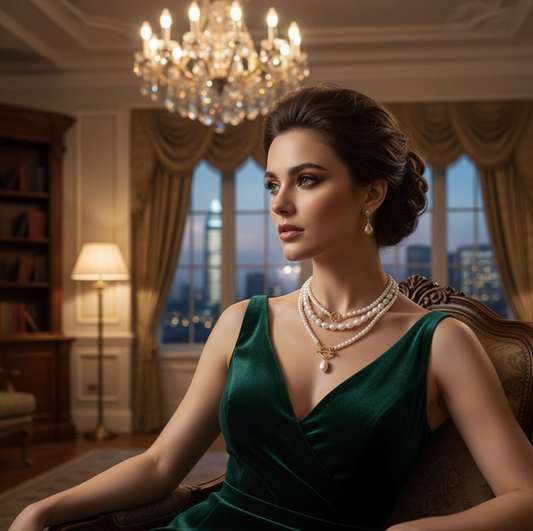 DOXIA™ ELEGANT PEARL NECKLACE