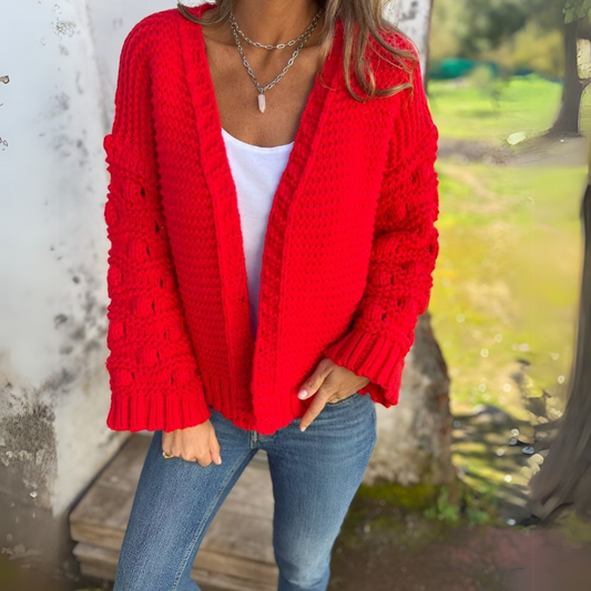LÉNA™ | LONG-SLEEVE KNIT CARDIGAN