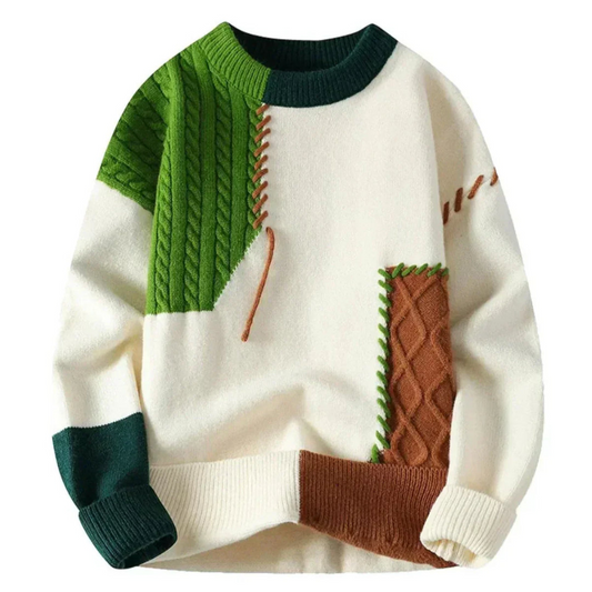 MARLEY™ | RETRO COLOUR-BLOCK KNIT