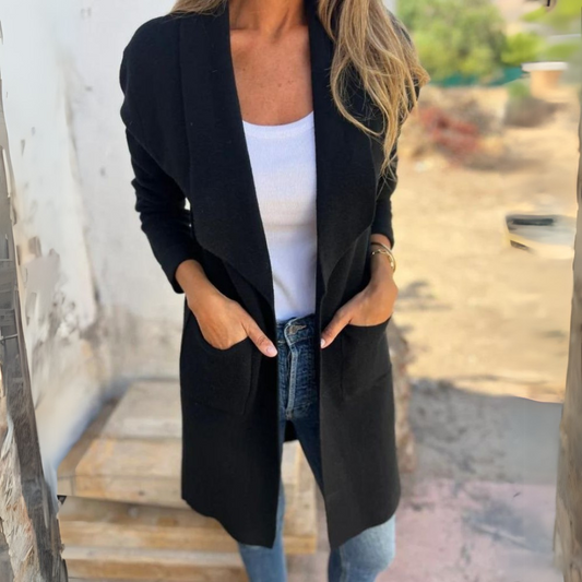 MILENA™ | LAPELLED CASUAL CARDIGAN
