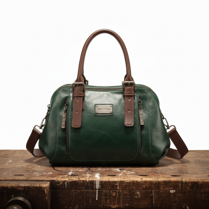 VALENTINE AUTUMN CUBE BAG - Red Luxury