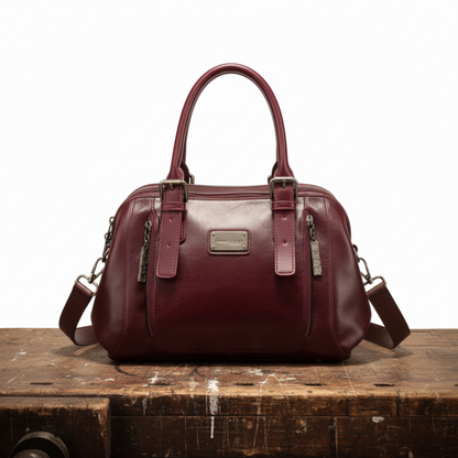 VALENTINE AUTUMN CUBE BAG - Red Luxury