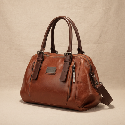 VALENTINE AUTUMN CUBE BAG - Red Luxury