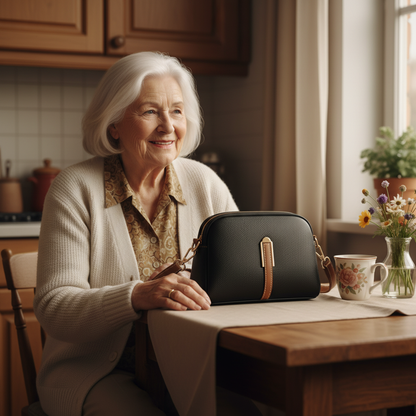 MATHILDE AUTUMN SHOULDER BAG - Leather & Refined