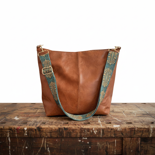 THÉRÈSEA AUTUMN VINTAGE BAG - Leather & Timeless