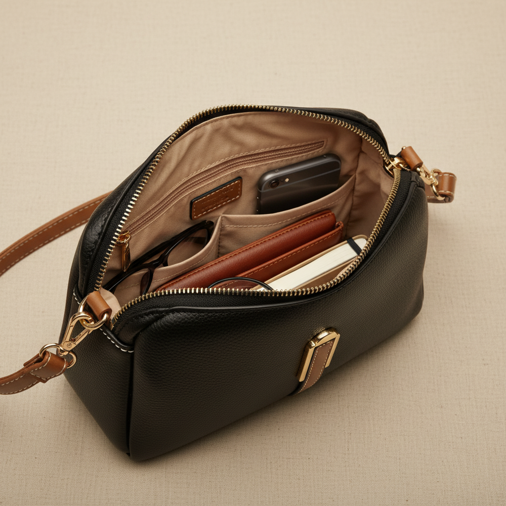 MATHILDE AUTUMN SHOULDER BAG - Leather & Refined