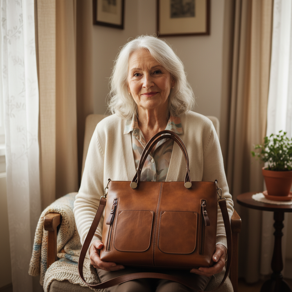 CELESTIA AUTUMN SHOULDER BAG - Elegant & Refined