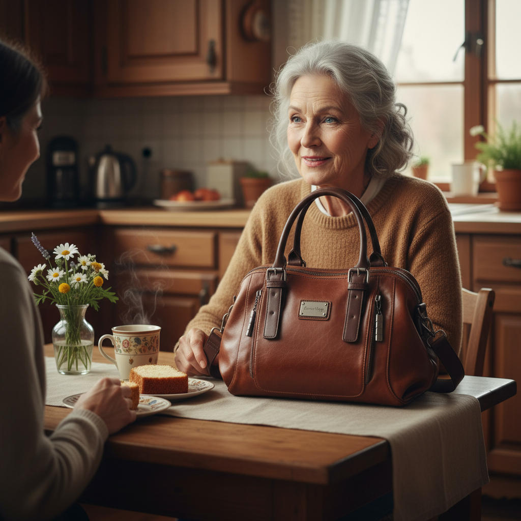 VALENTINE AUTUMN CUBE BAG - Red Luxury