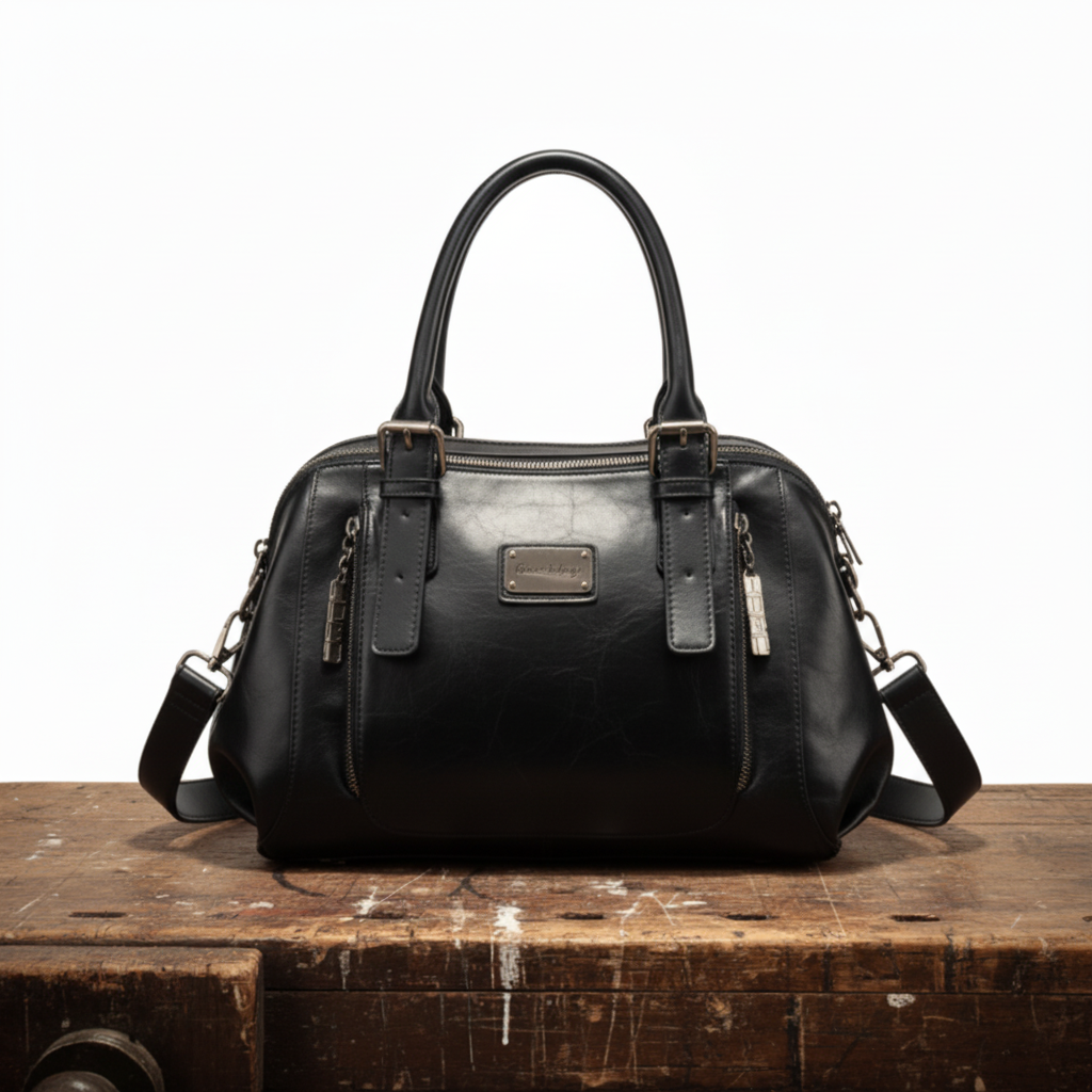 VALENTINE AUTUMN CUBE BAG - Red Luxury