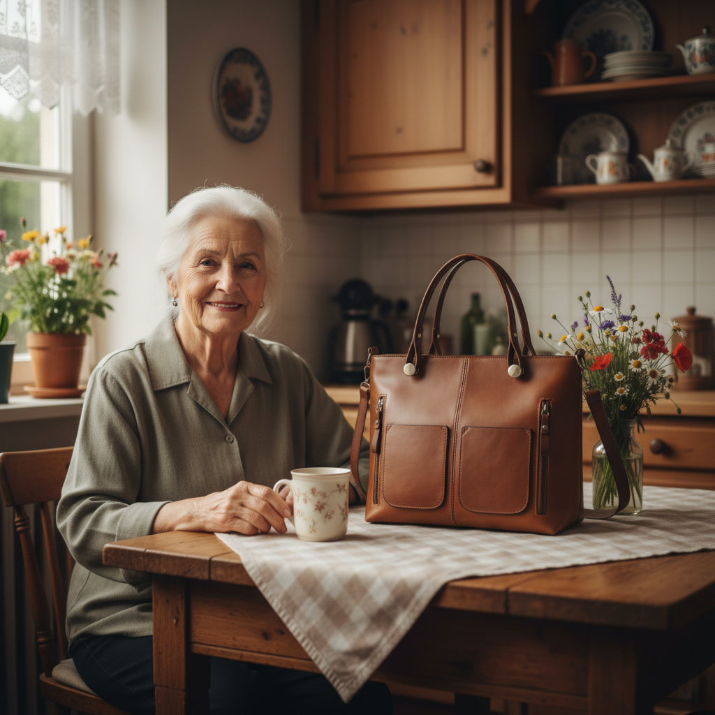 CELESTIA AUTUMN SHOULDER BAG - Elegant & Refined